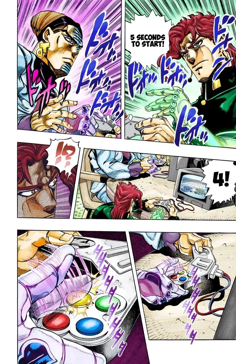 JoJo no Kimyou na Bouken Part 3: Stardust Crusaders Colored Manga, chapter 117, page 12