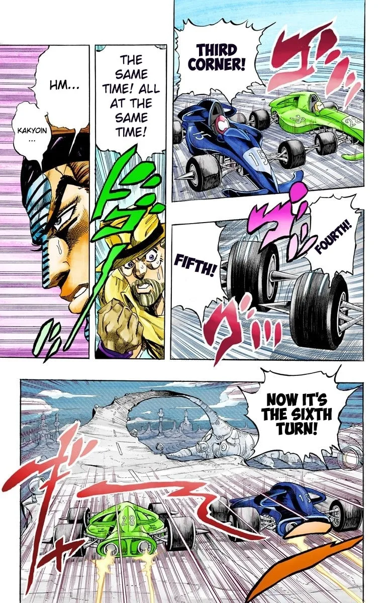 JoJo no Kimyou na Bouken Part 3: Stardust Crusaders Colored Manga, chapter 118, page 11