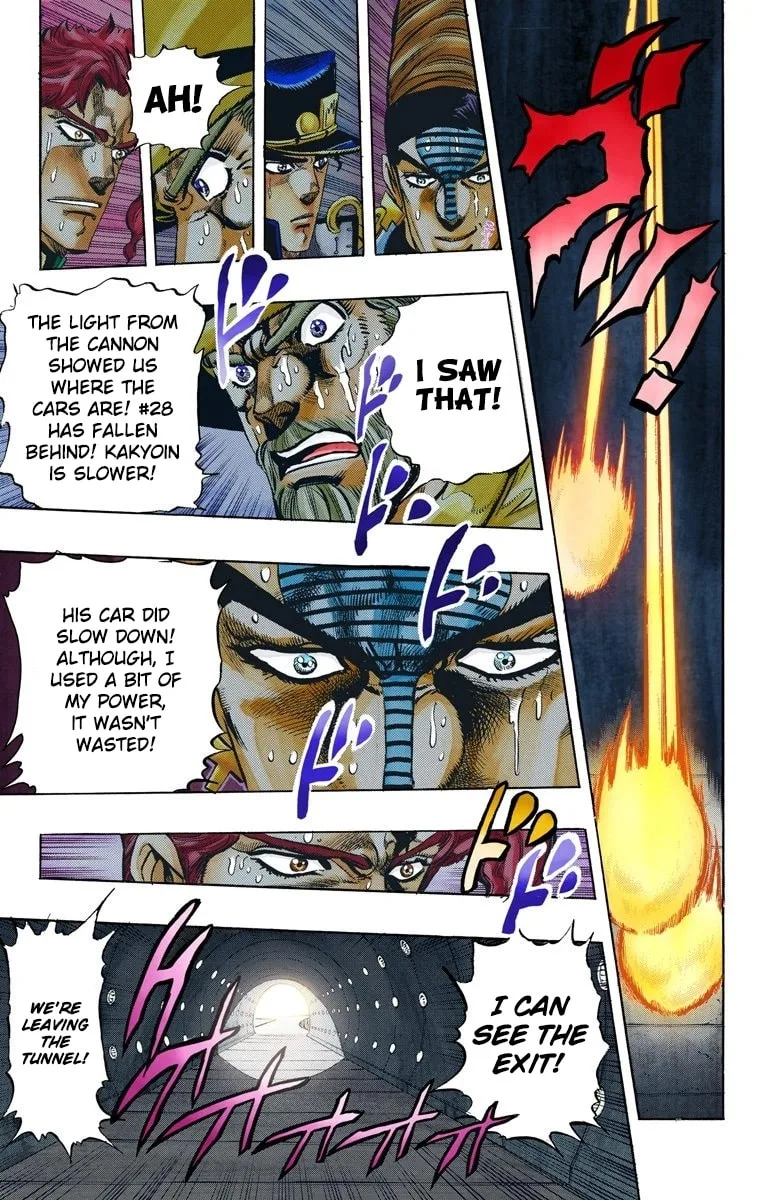 JoJo no Kimyou na Bouken Part 3: Stardust Crusaders Colored Manga, chapter 119, page 9