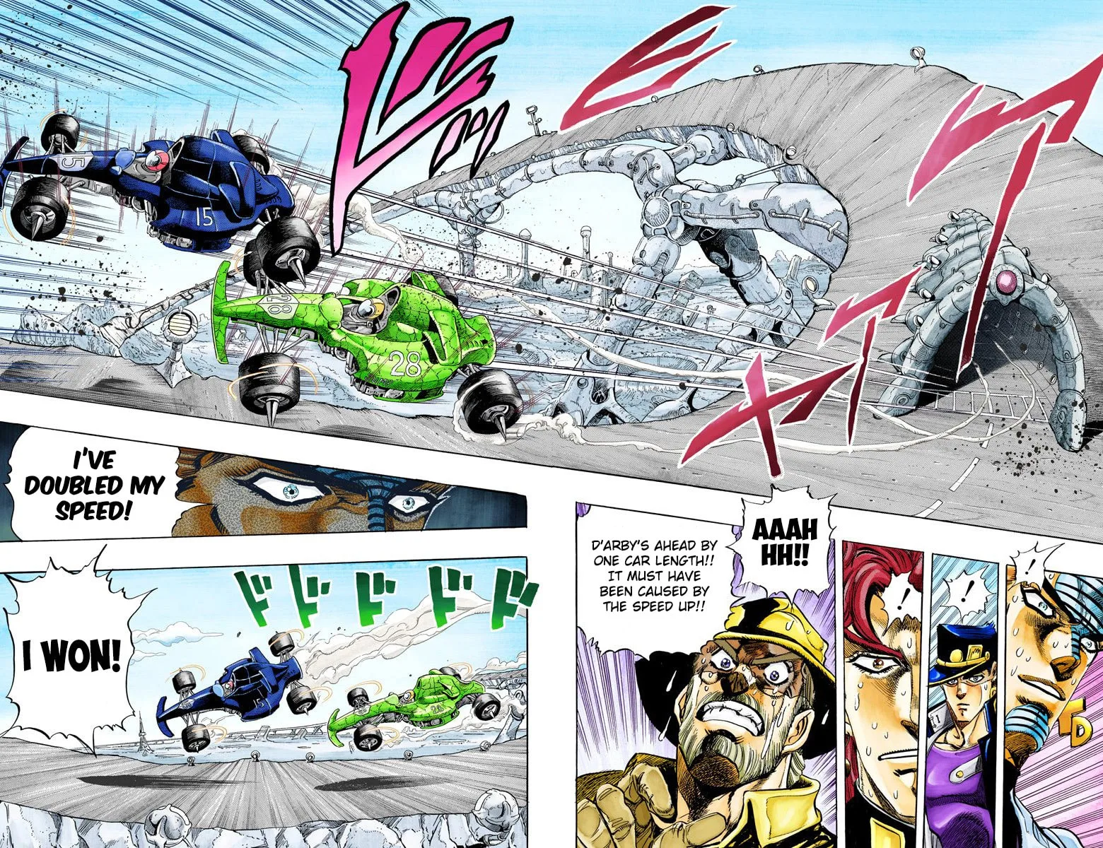 JoJo no Kimyou na Bouken Part 3: Stardust Crusaders Colored Manga, chapter 119, page 10