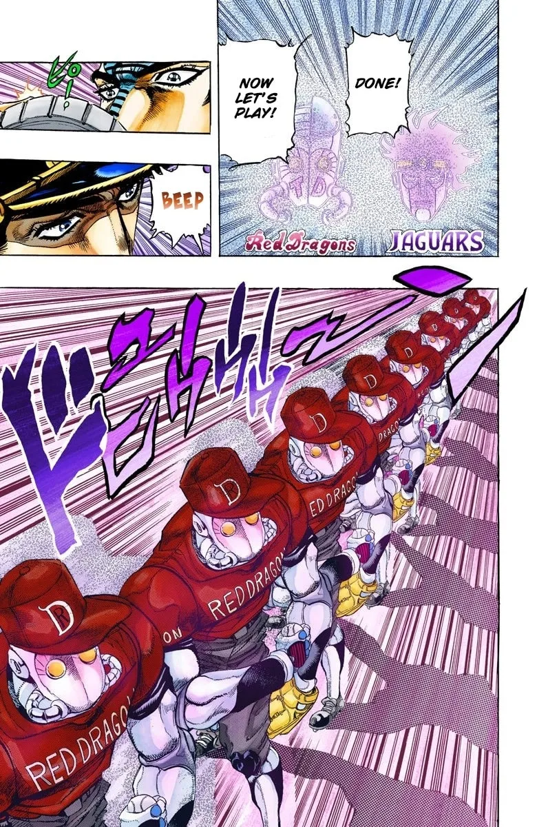 JoJo no Kimyou na Bouken Part 3: Stardust Crusaders Colored Manga, chapter 120, page 13