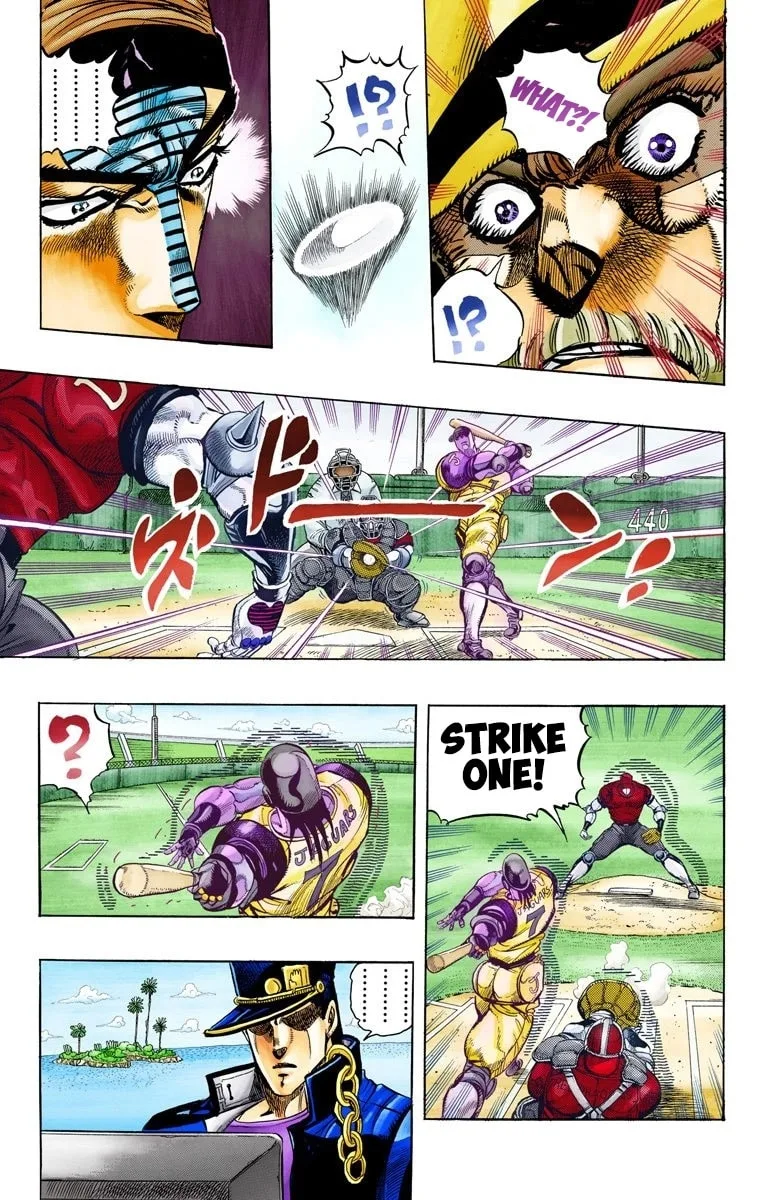 JoJo no Kimyou na Bouken Part 3: Stardust Crusaders Colored Manga, chapter 120, page 17