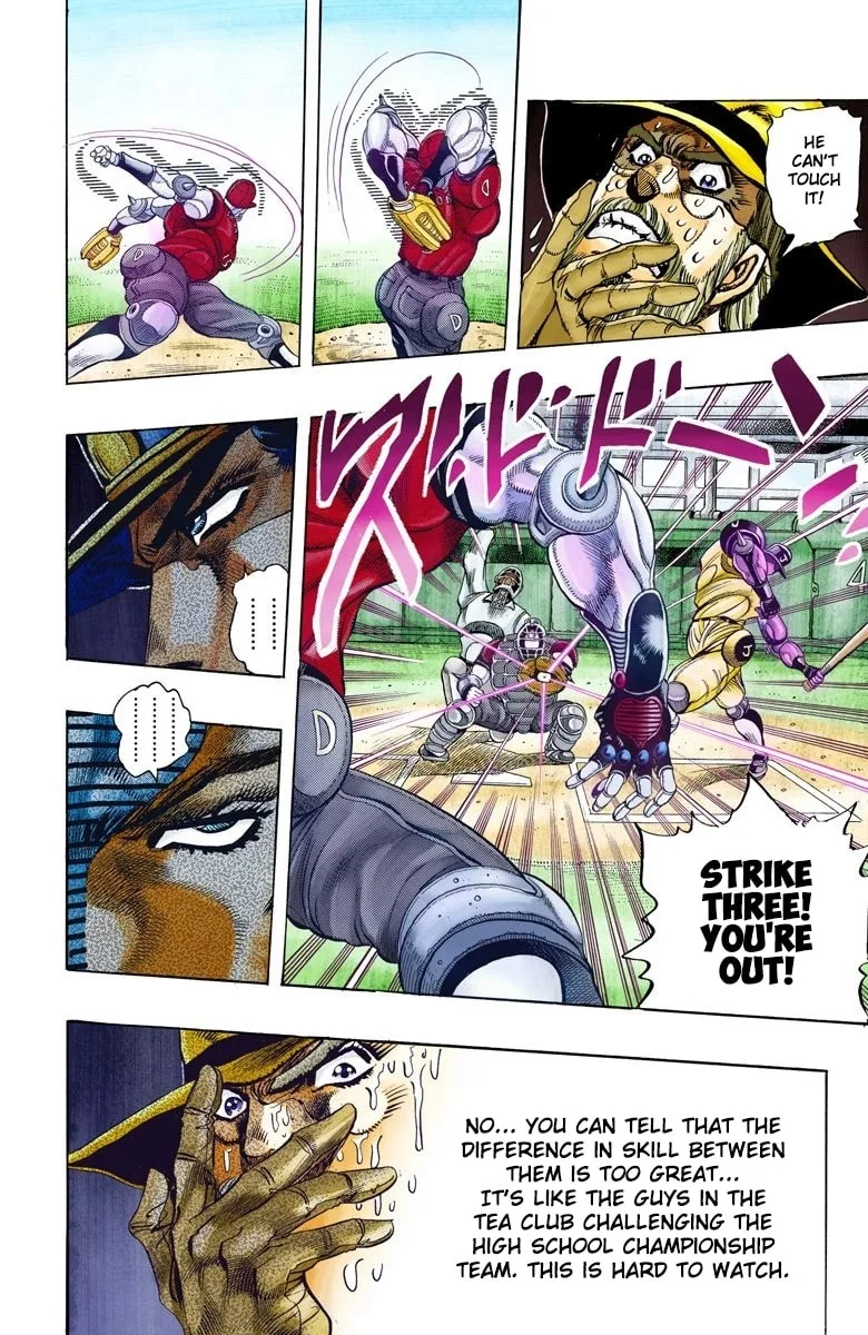 JoJo no Kimyou na Bouken Part 3: Stardust Crusaders Colored Manga, chapter 121, page 9