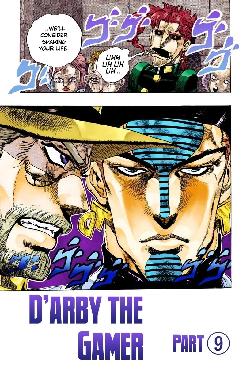 JoJo no Kimyou na Bouken Part 3: Stardust Crusaders Colored Manga, chapter 122, page 3