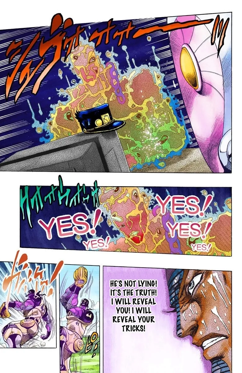 JoJo no Kimyou na Bouken Part 3: Stardust Crusaders Colored Manga, chapter 124, page 3