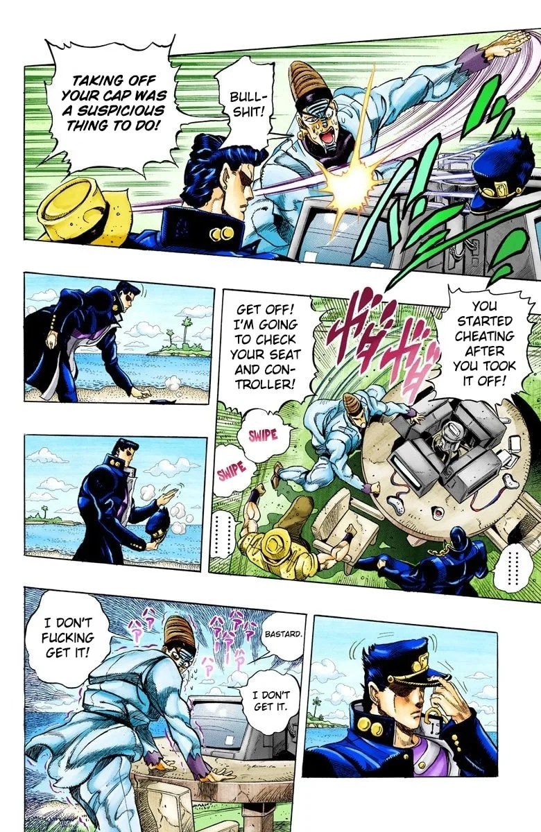 JoJo no Kimyou na Bouken Part 3: Stardust Crusaders Colored Manga, chapter 124, page 8