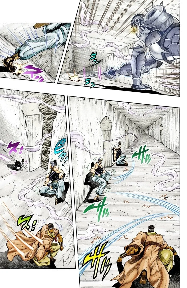 JoJo no Kimyou na Bouken Part 3: Stardust Crusaders Colored Manga, chapter 126, page 4