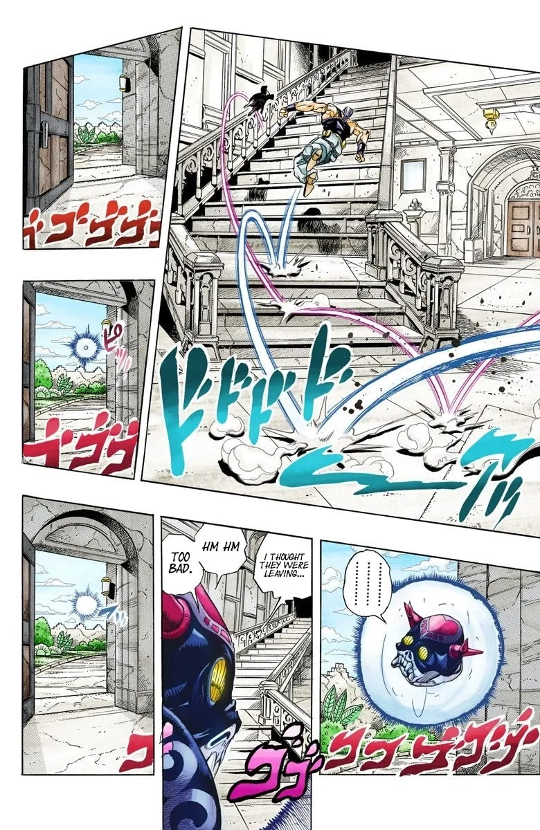 JoJo no Kimyou na Bouken Part 3: Stardust Crusaders Colored Manga, chapter 128, page 3