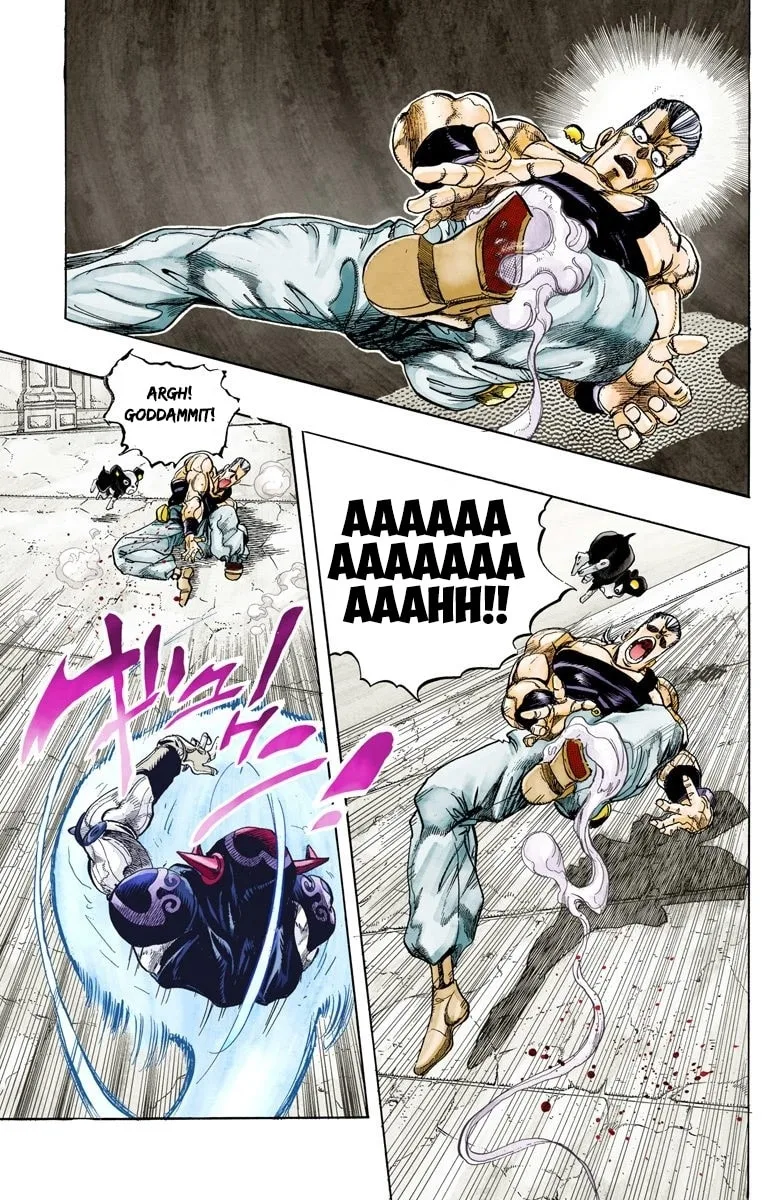 JoJo no Kimyou na Bouken Part 3: Stardust Crusaders Colored Manga, chapter 128, page 12