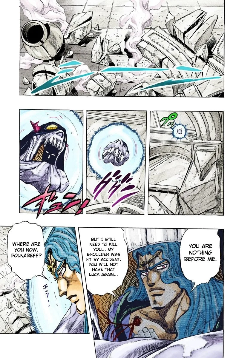 JoJo no Kimyou na Bouken Part 3: Stardust Crusaders Colored Manga, chapter 128, page 16