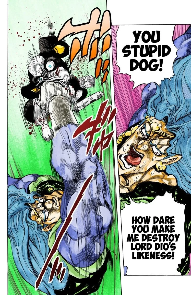 JoJo no Kimyou na Bouken Part 3: Stardust Crusaders Colored Manga, chapter 129, page 8