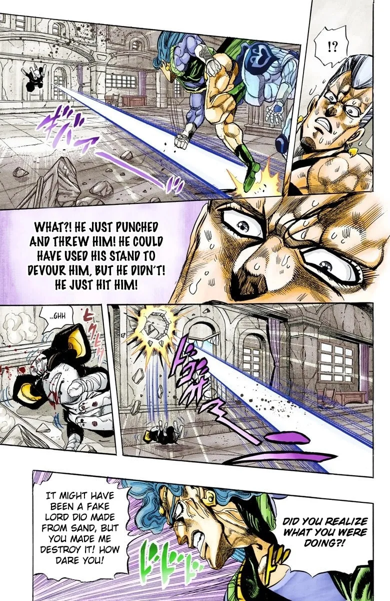 JoJo no Kimyou na Bouken Part 3: Stardust Crusaders Colored Manga, chapter 129, page 9