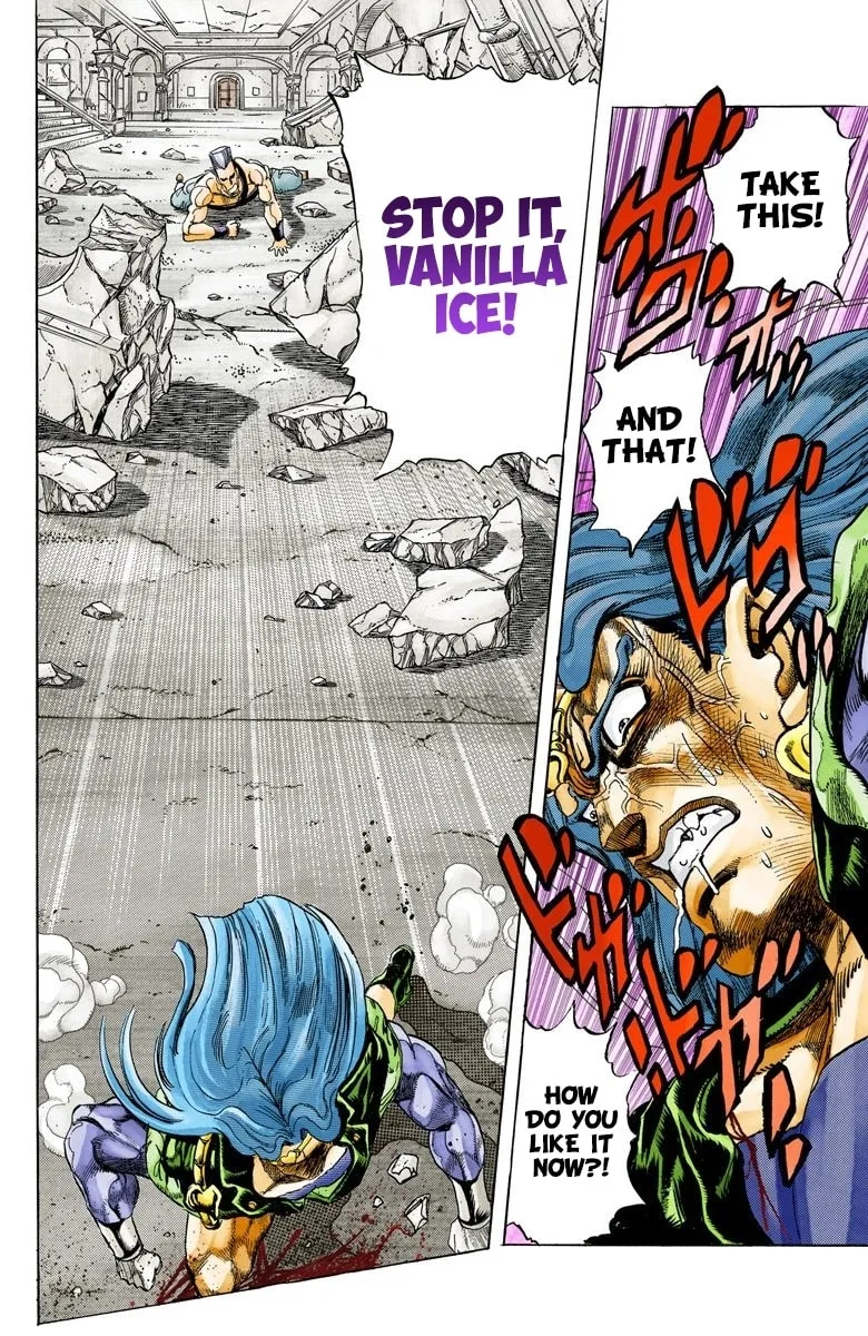 JoJo no Kimyou na Bouken Part 3: Stardust Crusaders Colored Manga, chapter 129, page 12