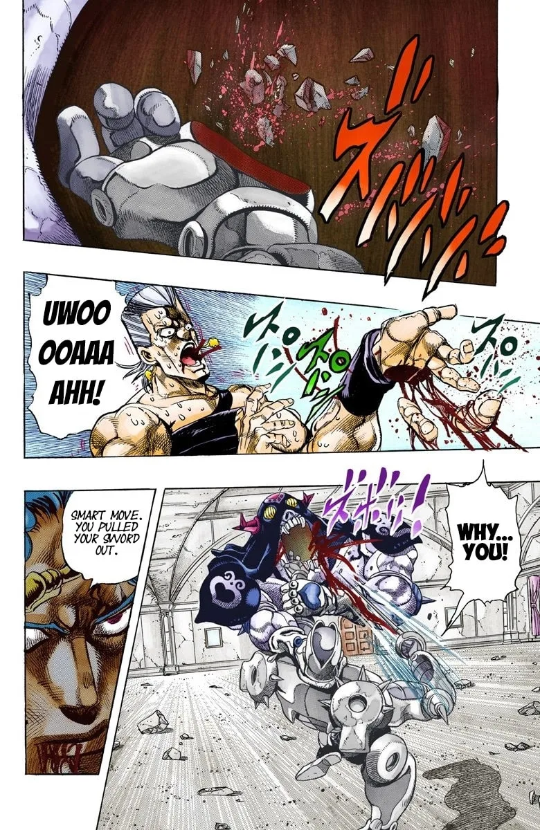 JoJo no Kimyou na Bouken Part 3: Stardust Crusaders Colored Manga, chapter 130, page 6