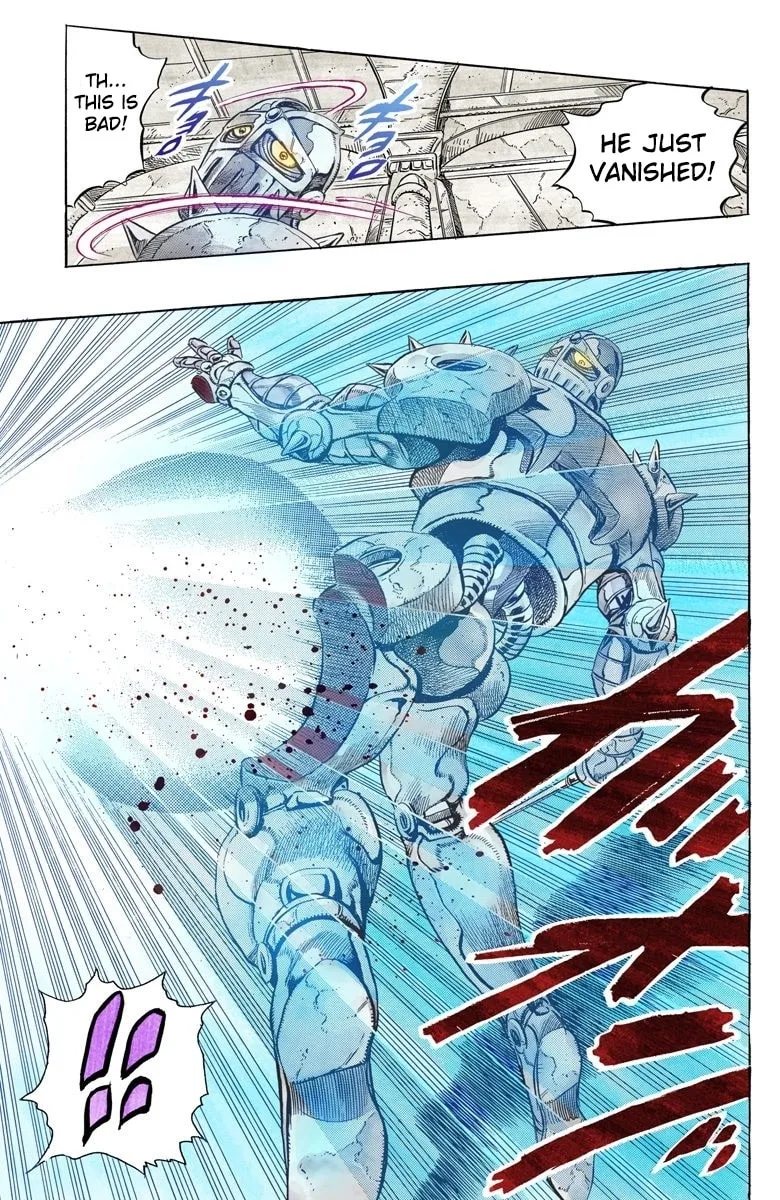 JoJo no Kimyou na Bouken Part 3: Stardust Crusaders Colored Manga, chapter 130, page 11