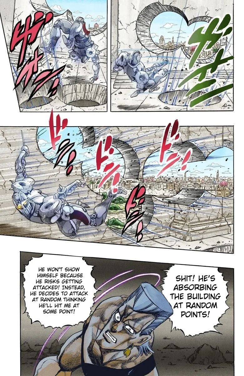 JoJo no Kimyou na Bouken Part 3: Stardust Crusaders Colored Manga, chapter 130, page 15
