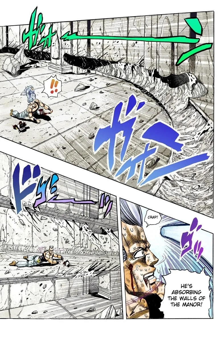 JoJo no Kimyou na Bouken Part 3: Stardust Crusaders Colored Manga, chapter 130, page 17
