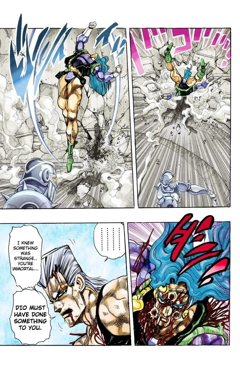 JoJo no Kimyou na Bouken Part 3: Stardust Crusaders Colored Manga, chapter 132, page 11