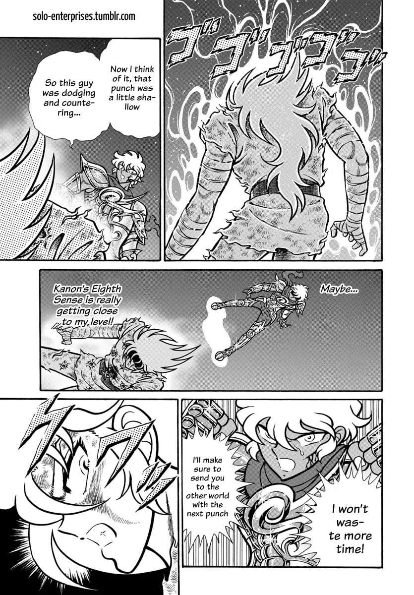 Saint Seiya: Kaiou Saiki RERISE OF POSEIDON, chapter 12, page 14