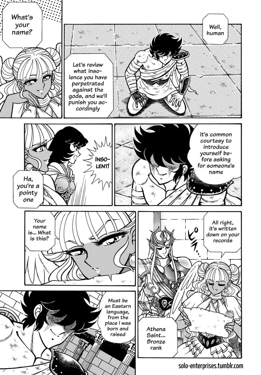 Saint Seiya: Kaiou Saiki RERISE OF POSEIDON, chapter 13, page 19