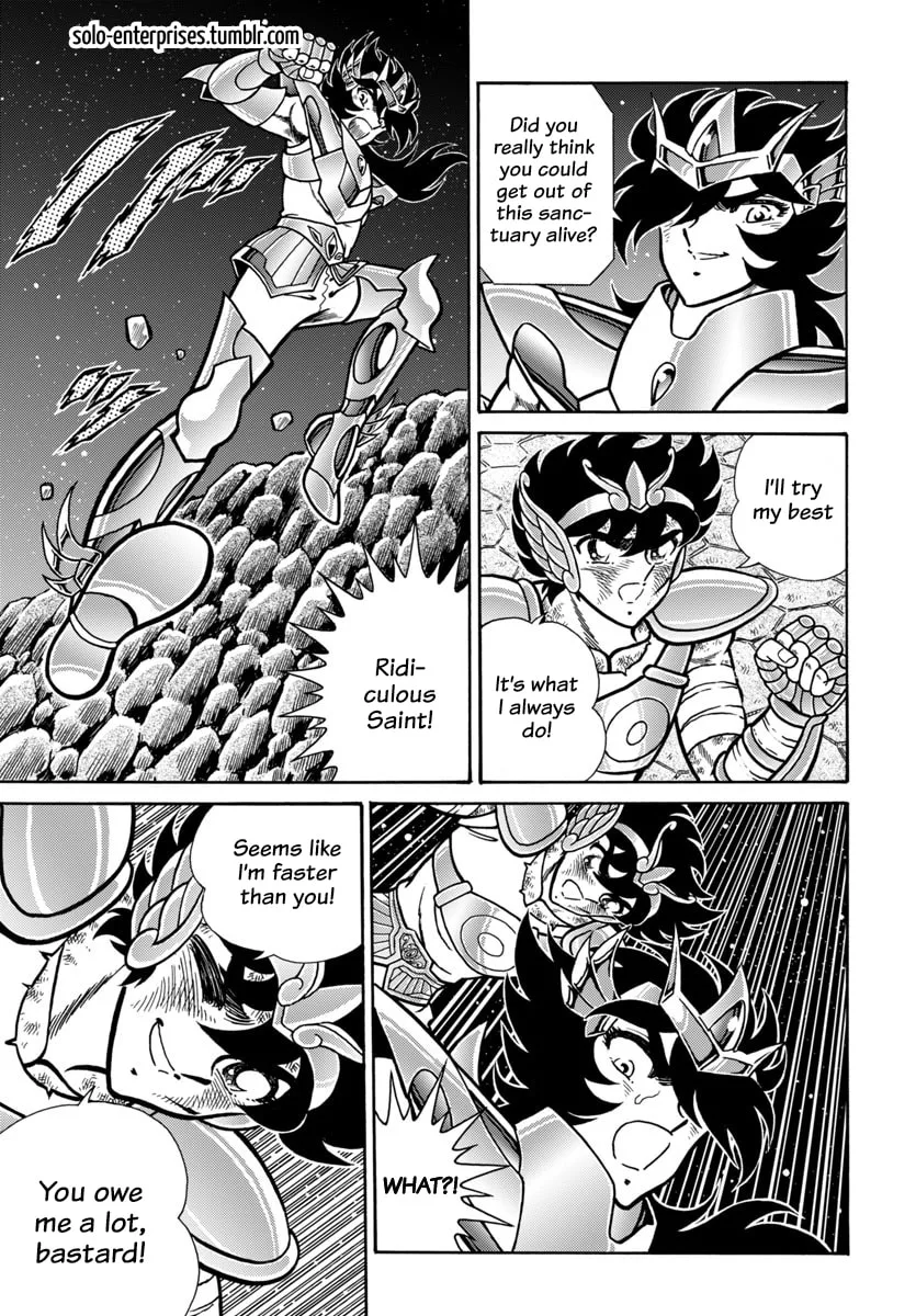 Saint Seiya: Kaiou Saiki RERISE OF POSEIDON, chapter 14, page 21