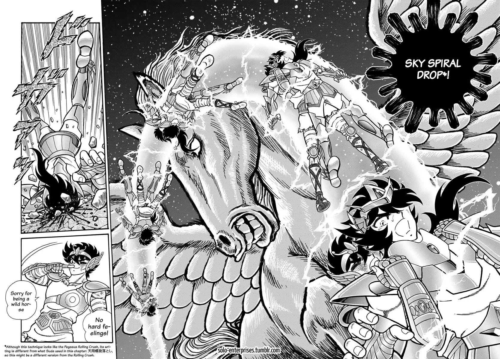 Saint Seiya: Kaiou Saiki RERISE OF POSEIDON, chapter 14, page 22