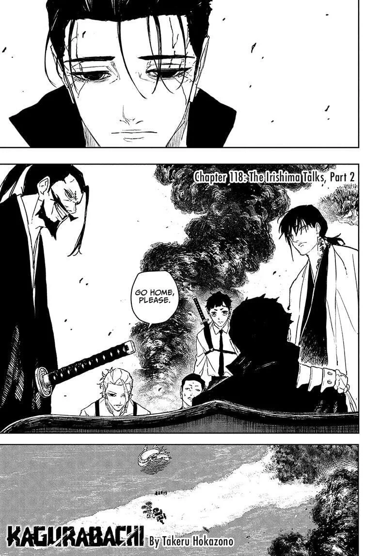 Kagurabachi, chapter 118, page 1