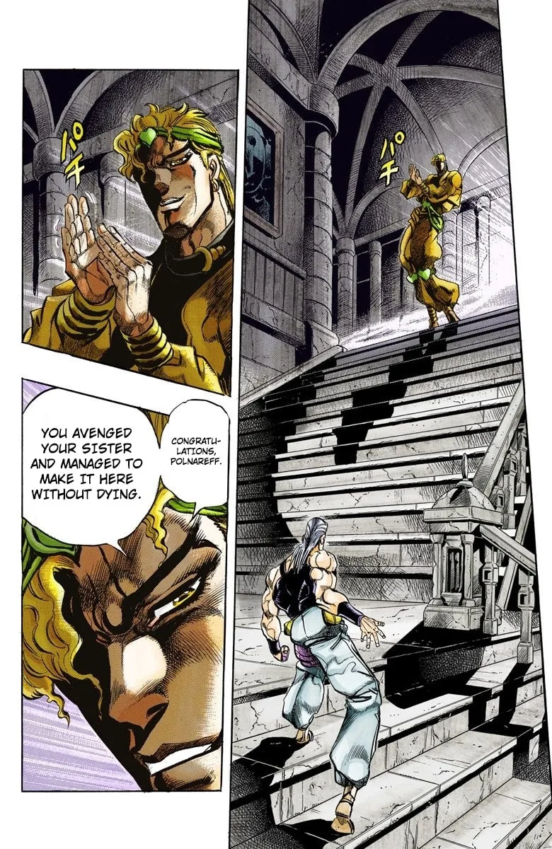 JoJo no Kimyou na Bouken Part 3: Stardust Crusaders Colored Manga, chapter 135, page 3