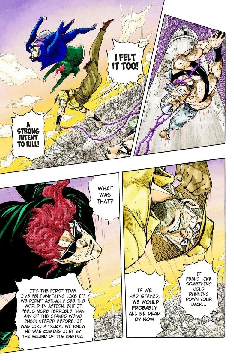 JoJo no Kimyou na Bouken Part 3: Stardust Crusaders Colored Manga, chapter 137, page 5