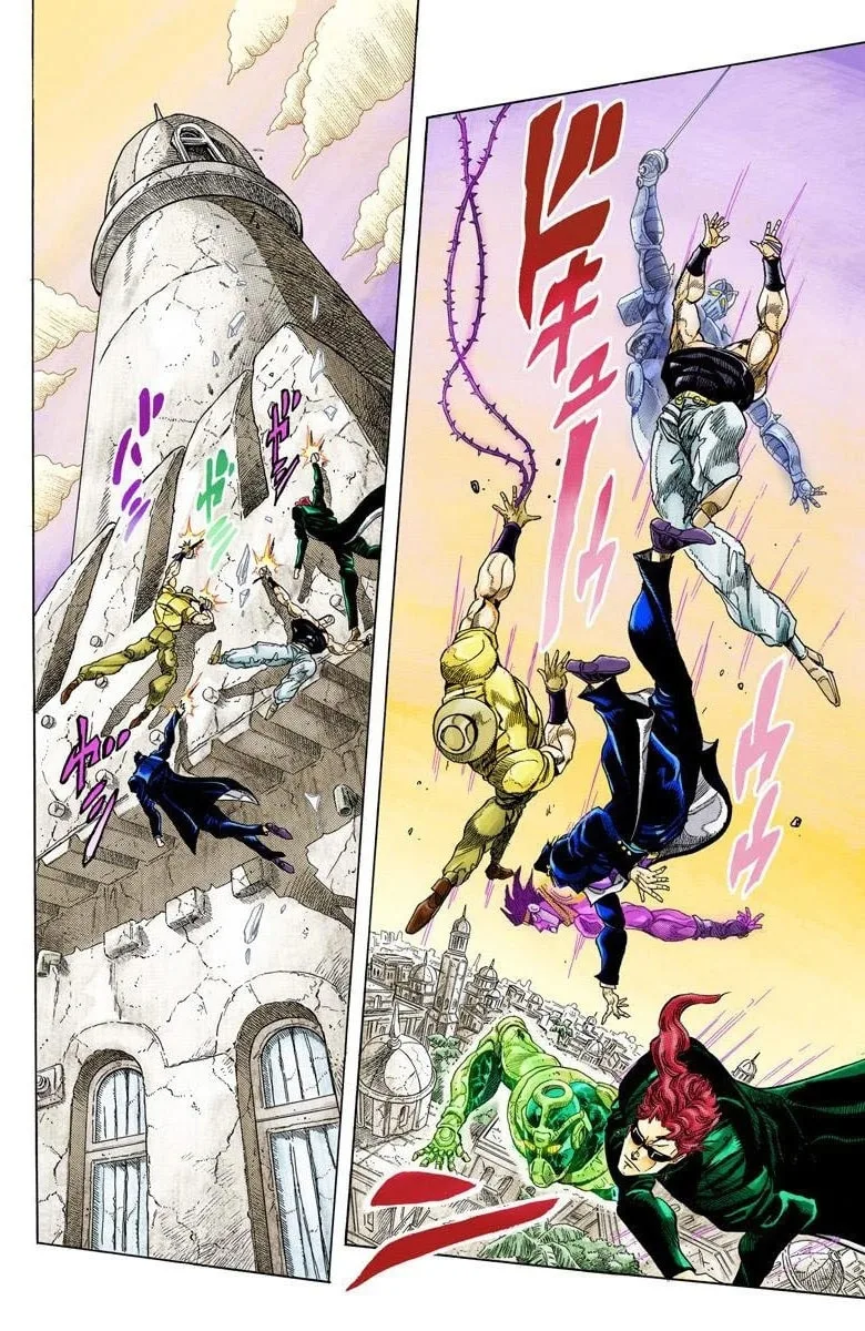 JoJo no Kimyou na Bouken Part 3: Stardust Crusaders Colored Manga, chapter 137, page 6