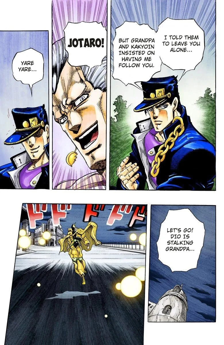 JoJo no Kimyou na Bouken Part 3: Stardust Crusaders Colored Manga, chapter 137, page 15