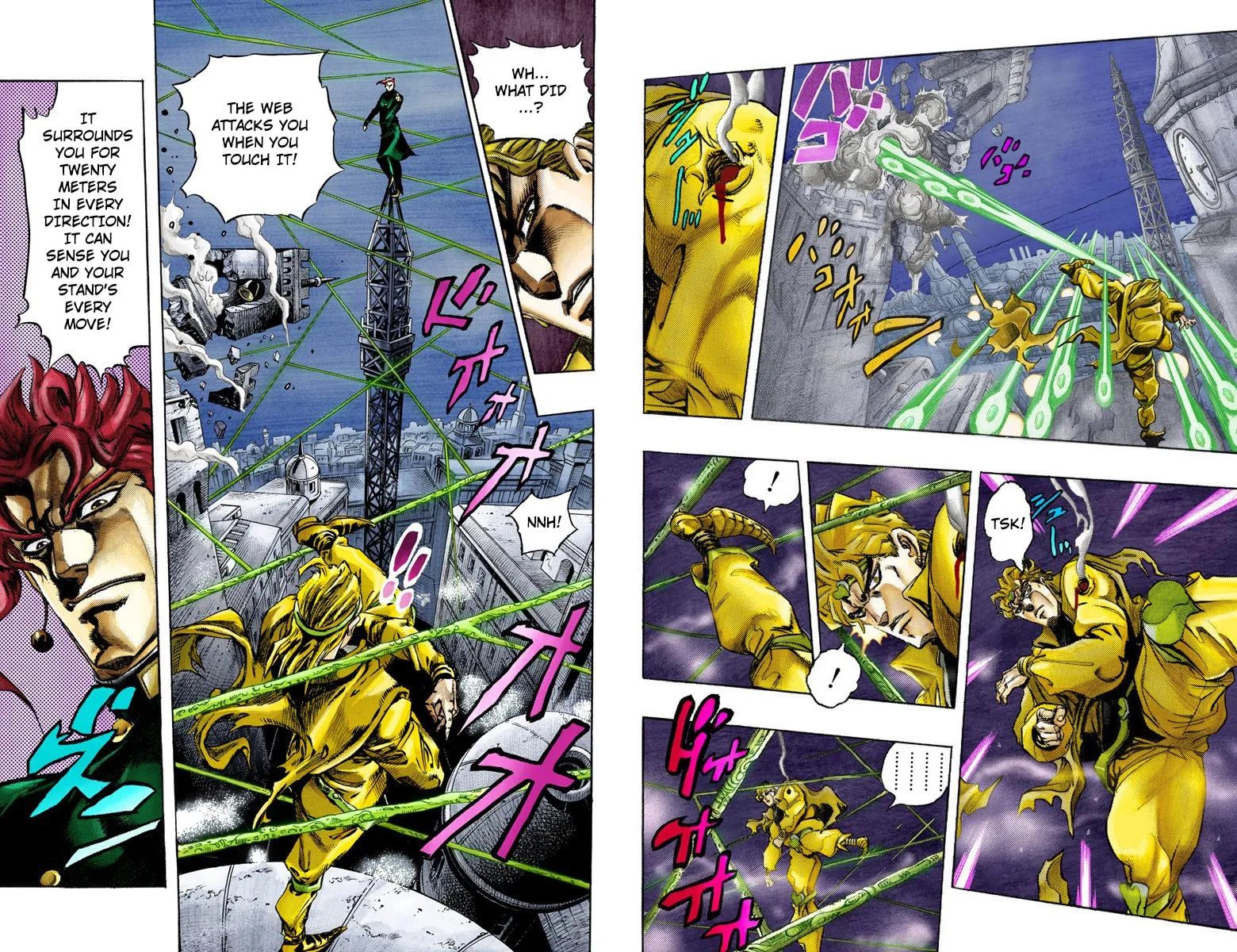 JoJo no Kimyou na Bouken Part 3: Stardust Crusaders Colored Manga, chapter 140, page 7