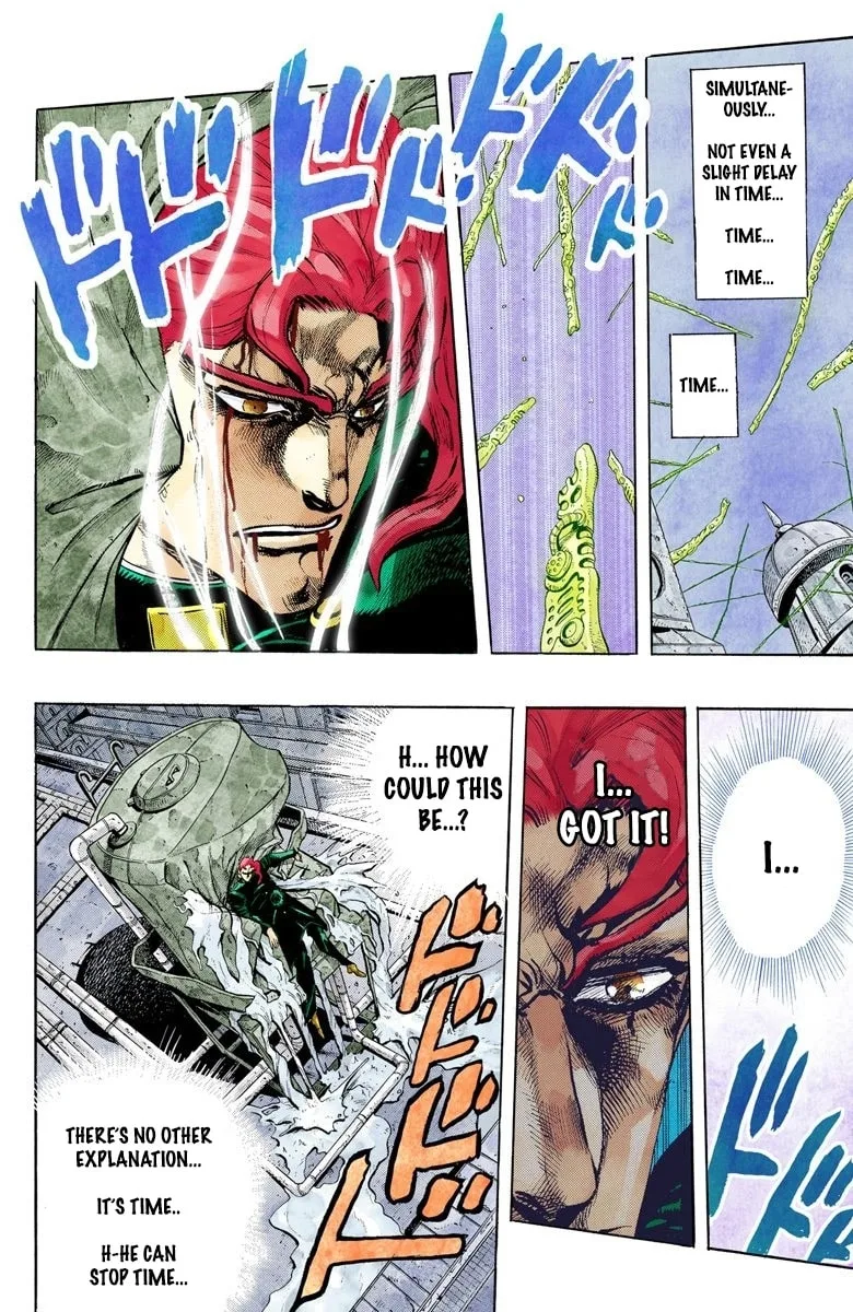 JoJo no Kimyou na Bouken Part 3: Stardust Crusaders Colored Manga, chapter 141, page 7