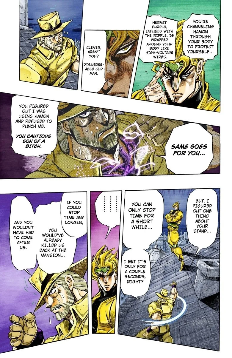 JoJo no Kimyou na Bouken Part 3: Stardust Crusaders Colored Manga, chapter 142, page 5