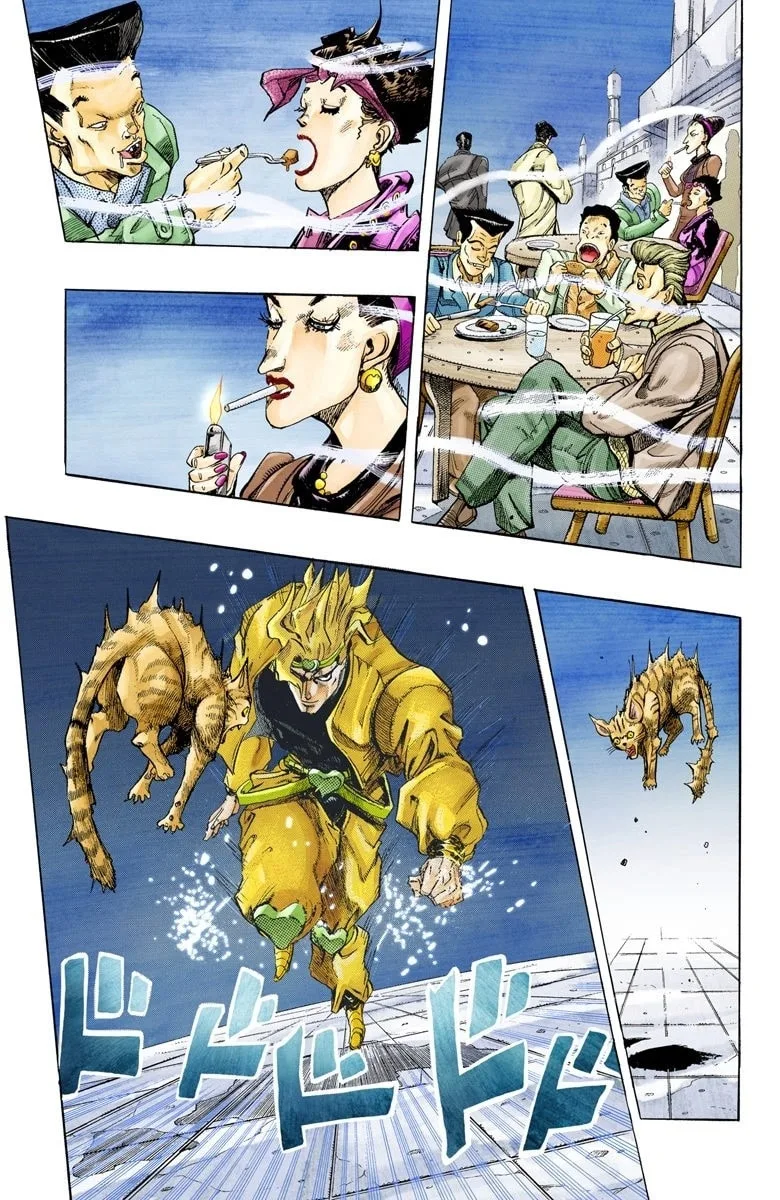 JoJo no Kimyou na Bouken Part 3: Stardust Crusaders Colored Manga, chapter 142, page 13