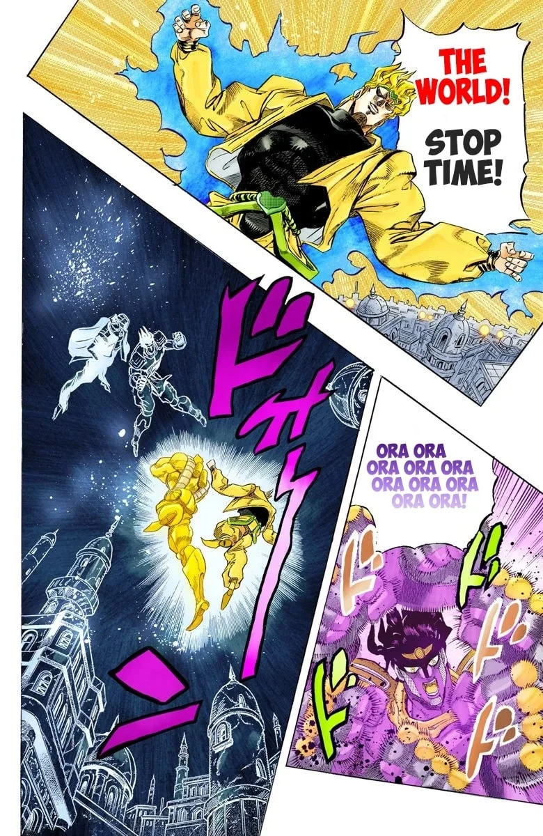 JoJo no Kimyou na Bouken Part 3: Stardust Crusaders Colored Manga, chapter 143, page 16