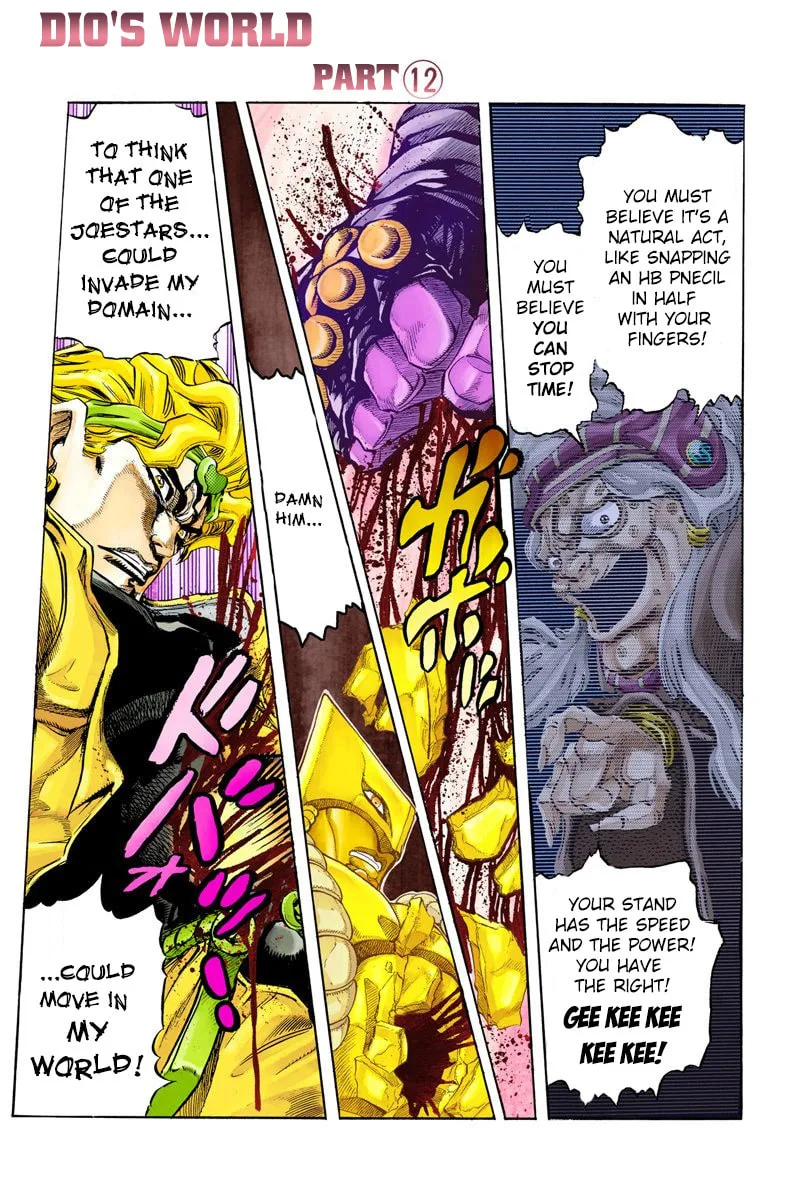 JoJo no Kimyou na Bouken Part 3: Stardust Crusaders Colored Manga, chapter 145, page 1