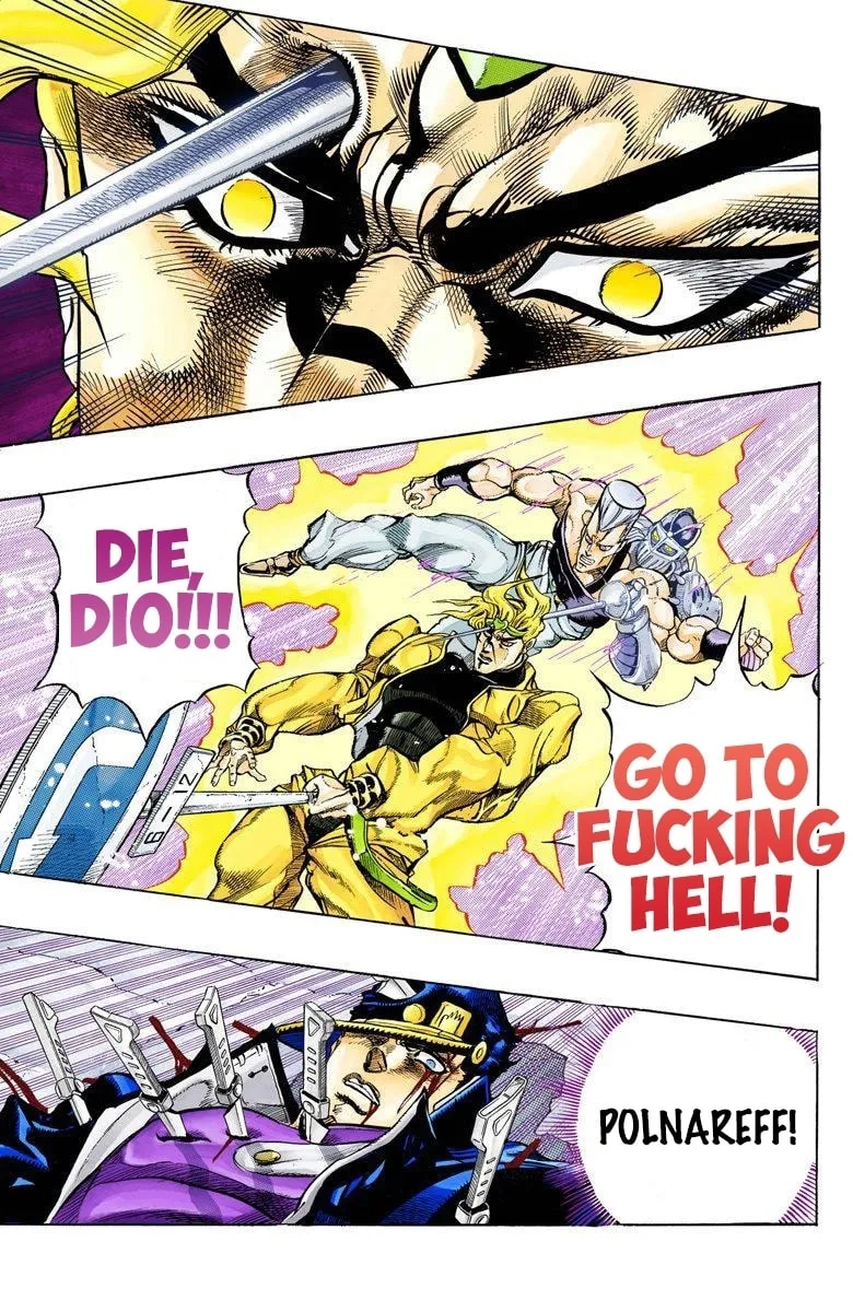 JoJo no Kimyou na Bouken Part 3: Stardust Crusaders Colored Manga, chapter 146, page 15