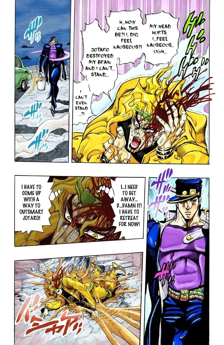 JoJo no Kimyou na Bouken Part 3: Stardust Crusaders Colored Manga, chapter 148, page 8