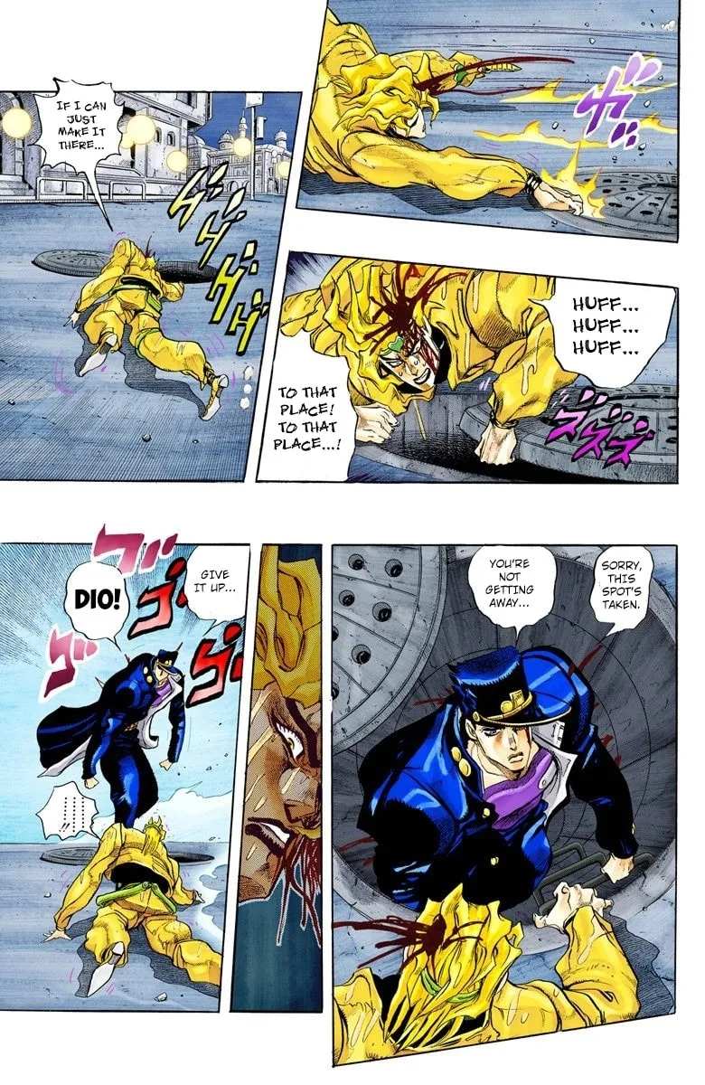 JoJo no Kimyou na Bouken Part 3: Stardust Crusaders Colored Manga, chapter 148, page 14