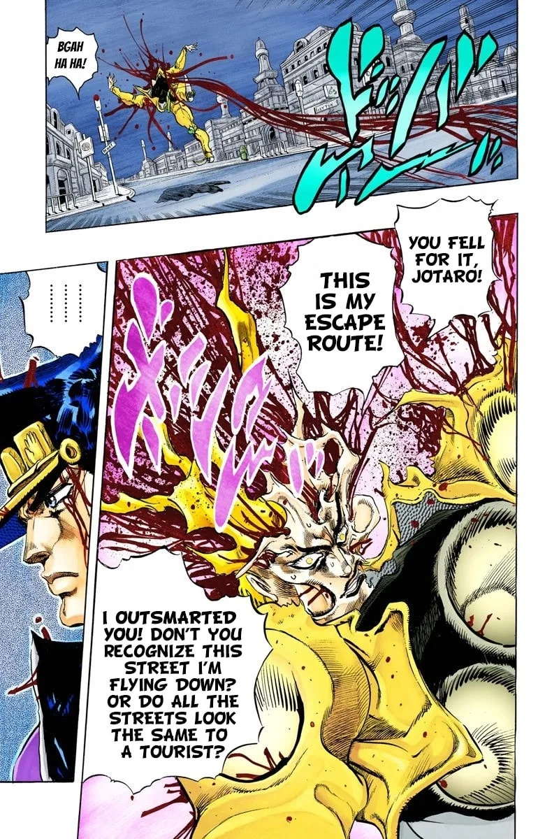 JoJo no Kimyou na Bouken Part 3: Stardust Crusaders Colored Manga, chapter 148, page 18