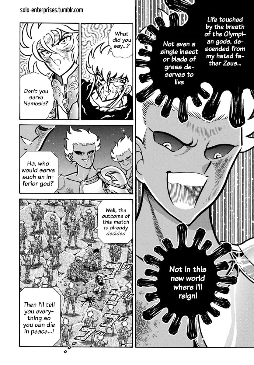 Saint Seiya: Kaiou Saiki RERISE OF POSEIDON, chapter 16, page 8