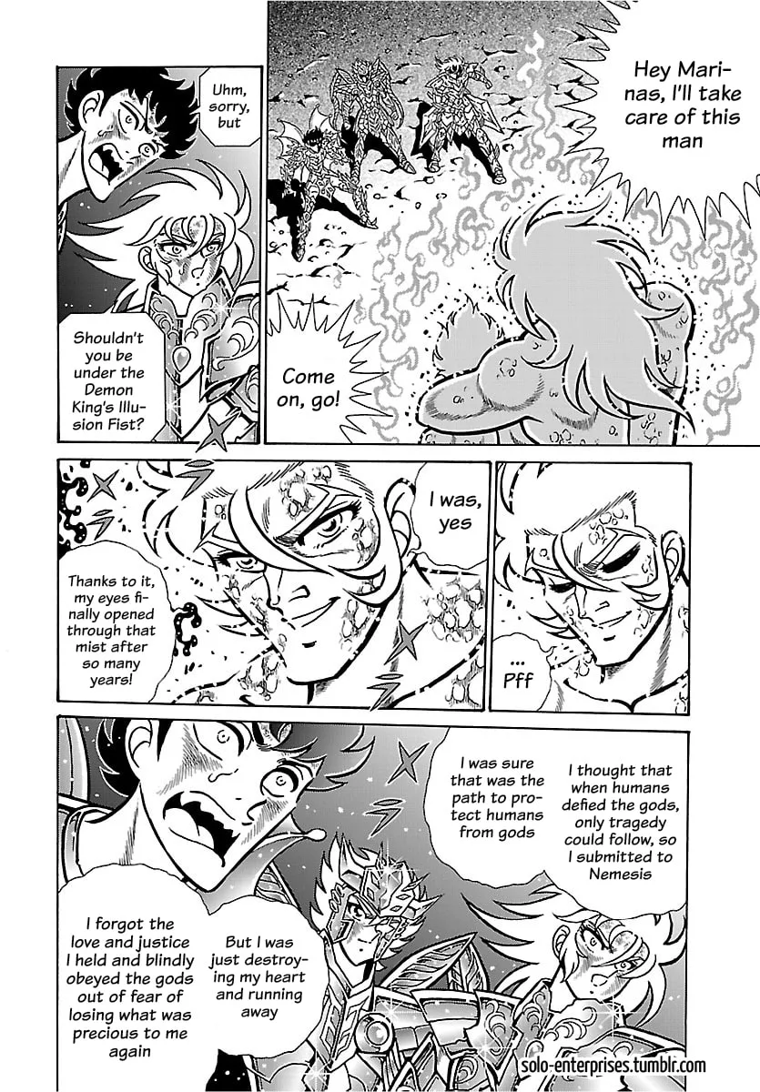 Saint Seiya: Kaiou Saiki RERISE OF POSEIDON, chapter 18, page 10