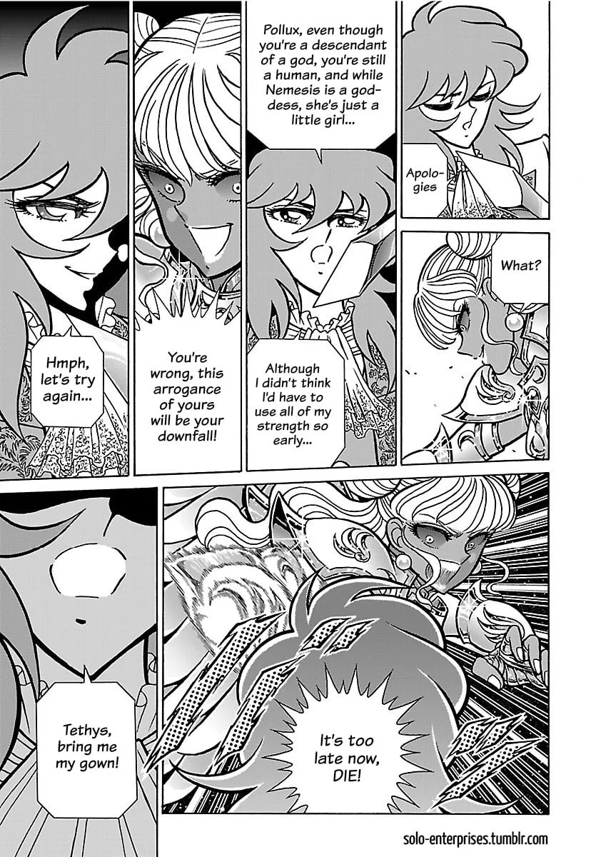Saint Seiya: Kaiou Saiki RERISE OF POSEIDON, chapter 19, page 11