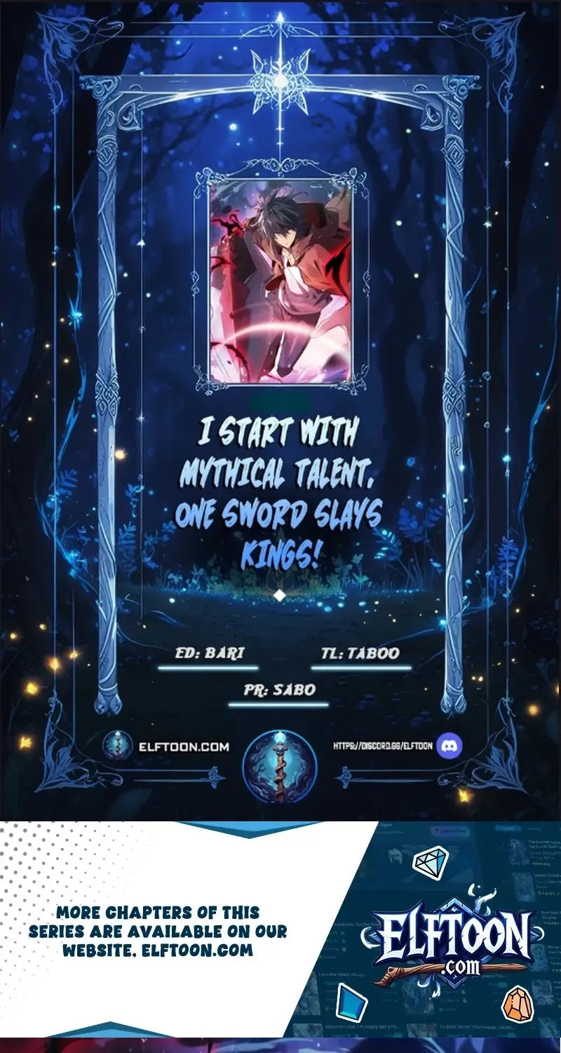 I Start with Mythical Talent, One Sword Slays Kings!, chapter 30, page 1