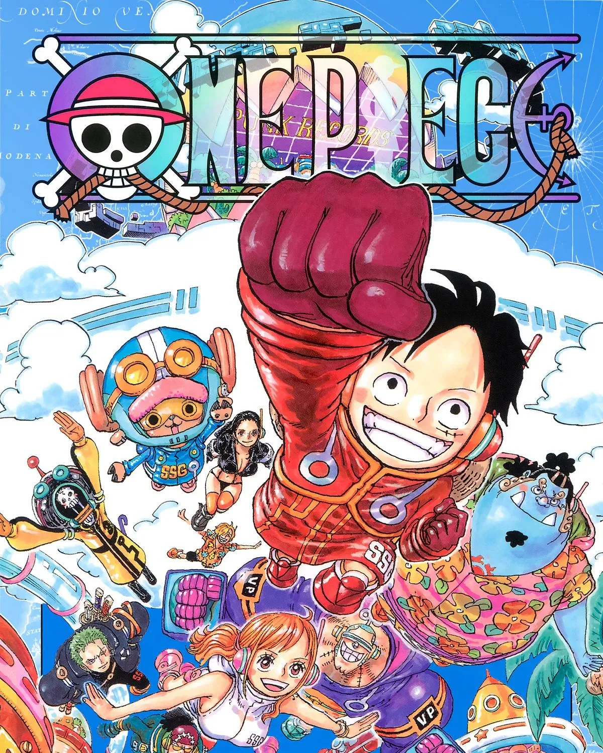 One Piece Colored, chapter 1066, page 1