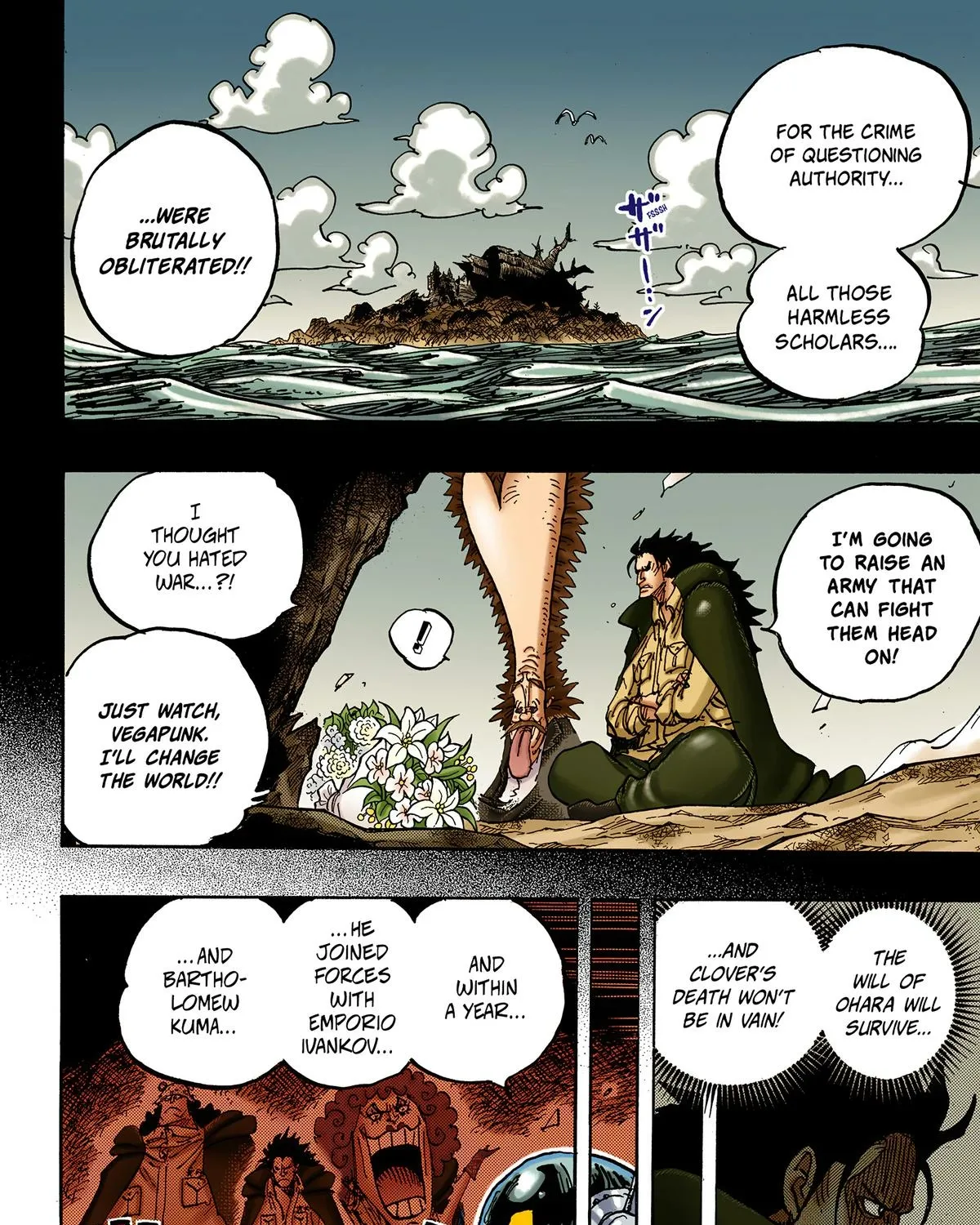 One Piece Colored, chapter 1066, page 33