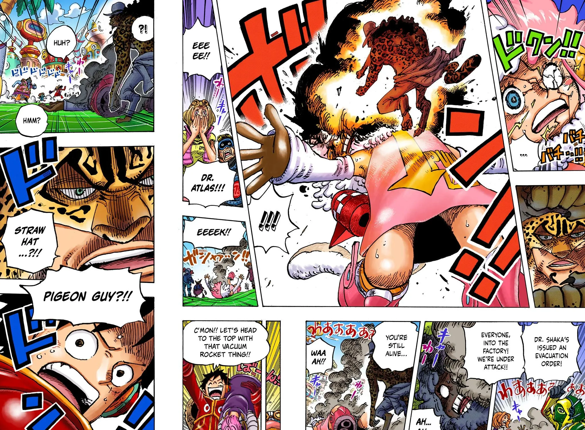 One Piece Colored, chapter 1068, page 31