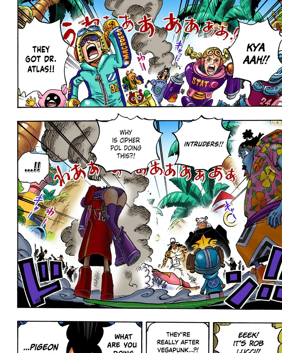 One Piece Colored, chapter 1069, page 3