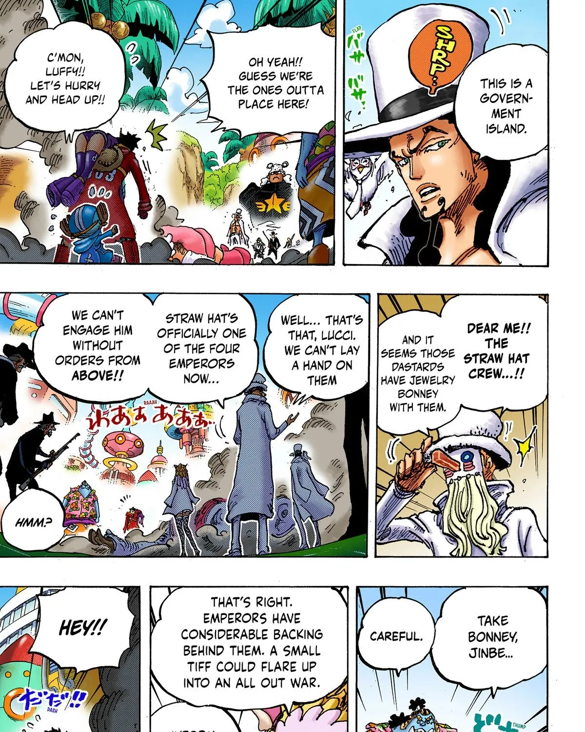 One Piece Colored, chapter 1069, page 5